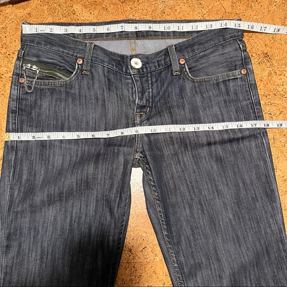 Ever Button Fly Bootcut Zip Chain Pocket Jeans Sz 26 - Picture 11 of 16